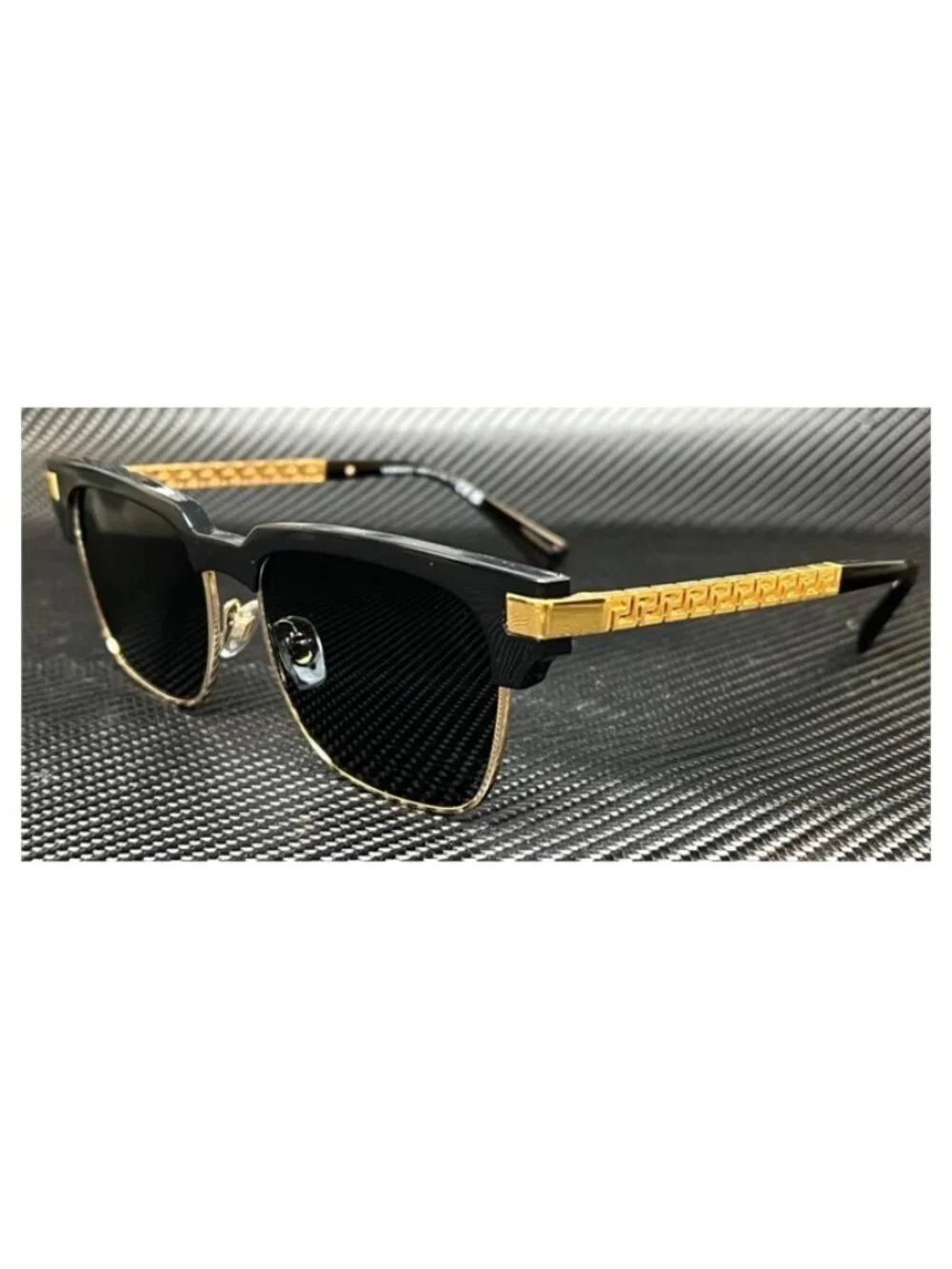 New Black Men Black Sunglasses 55-17-145